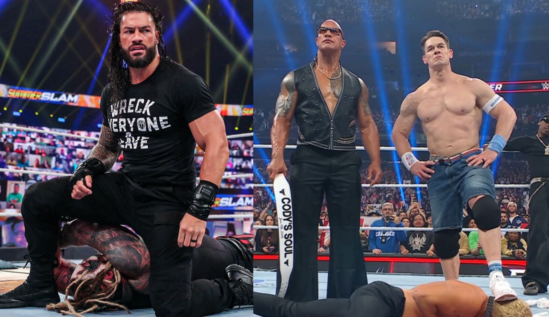 जॉन सीना के अलावा बड़े हील टर्न हुए हैं (Photo: WWE.com &amp; SK Wrestling X)
