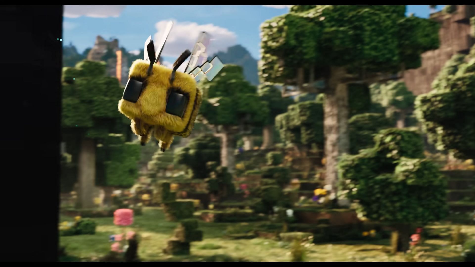 There is nothing more Bee-utiful than this flying ball of yellow (Image via Warner Bros. Pictures)