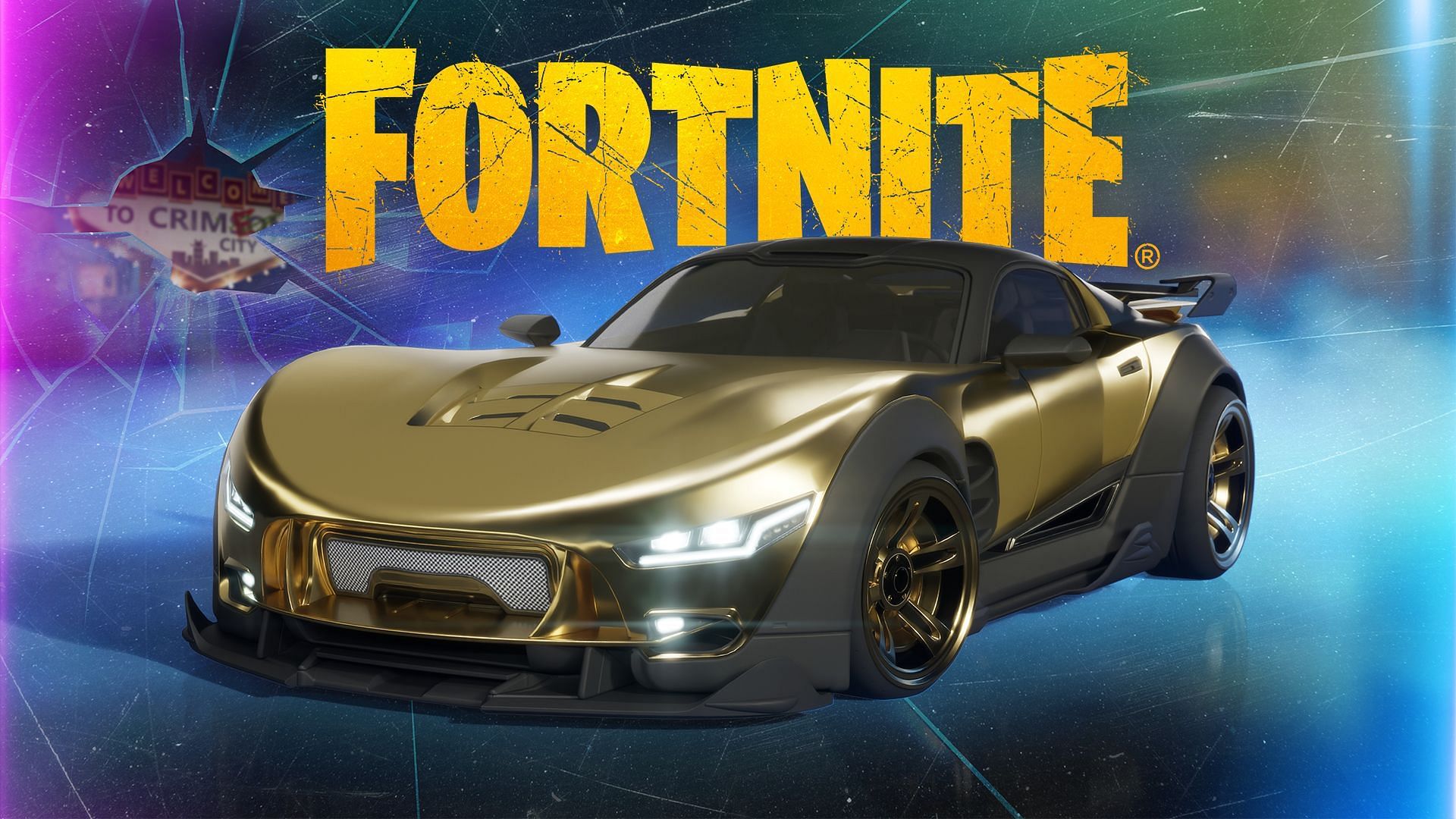 Revolver car skin in Fortnite