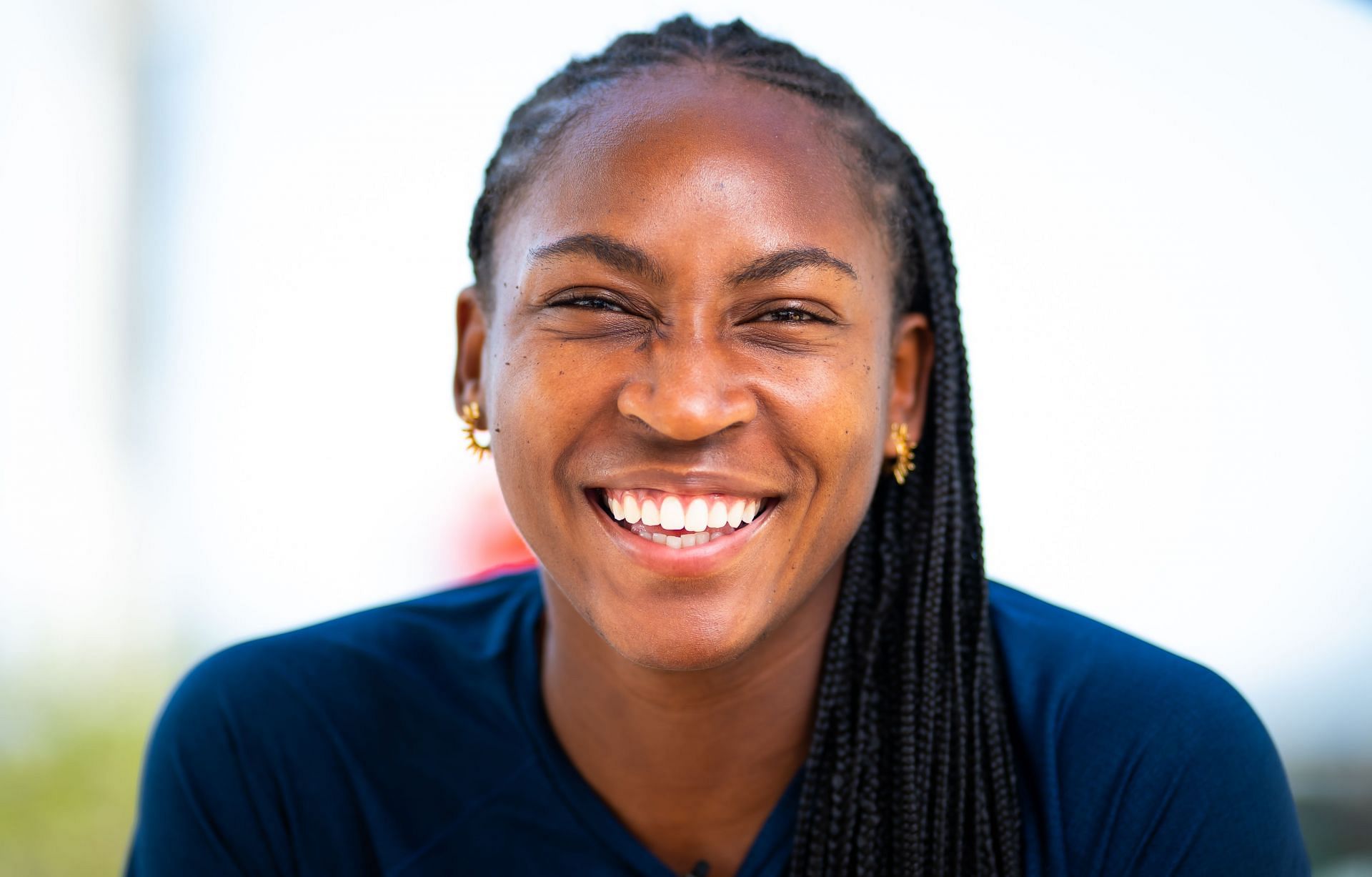 Coco Gauff at Dubai Duty Free Tennis Championships - Day One - Image Source: Getty