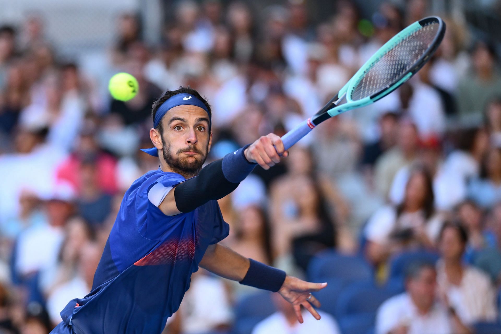 Lorenzo Musetti at the 2025 Australian Open - Source: Getty