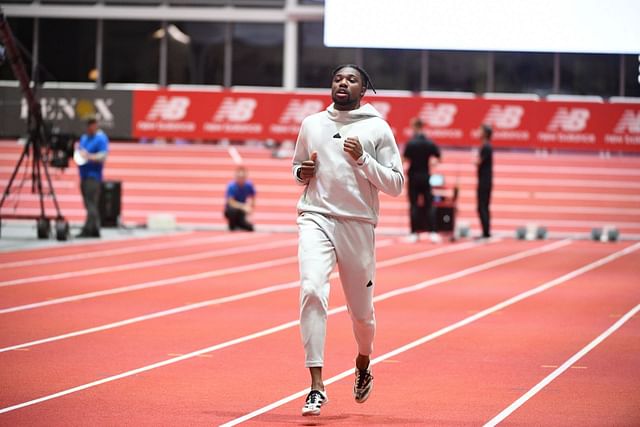 TRACK &amp; FIELD: FEB 02 New Balance Indoor Grand Prix - Source: Getty