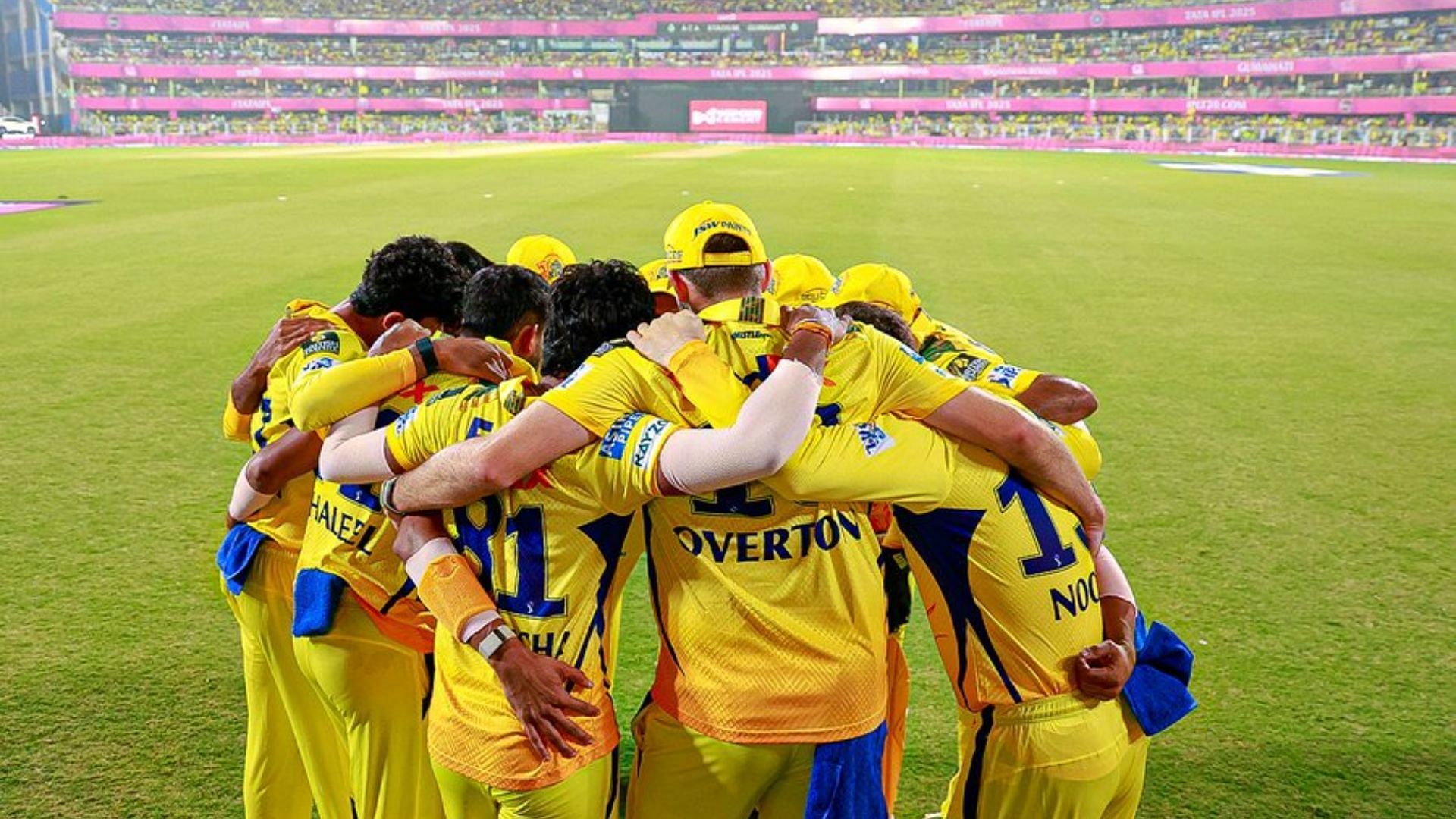 CSK crashed to their second consecutive loss of IPL 2025 in the game against Rajasthan (Image Credits: CSK/X)