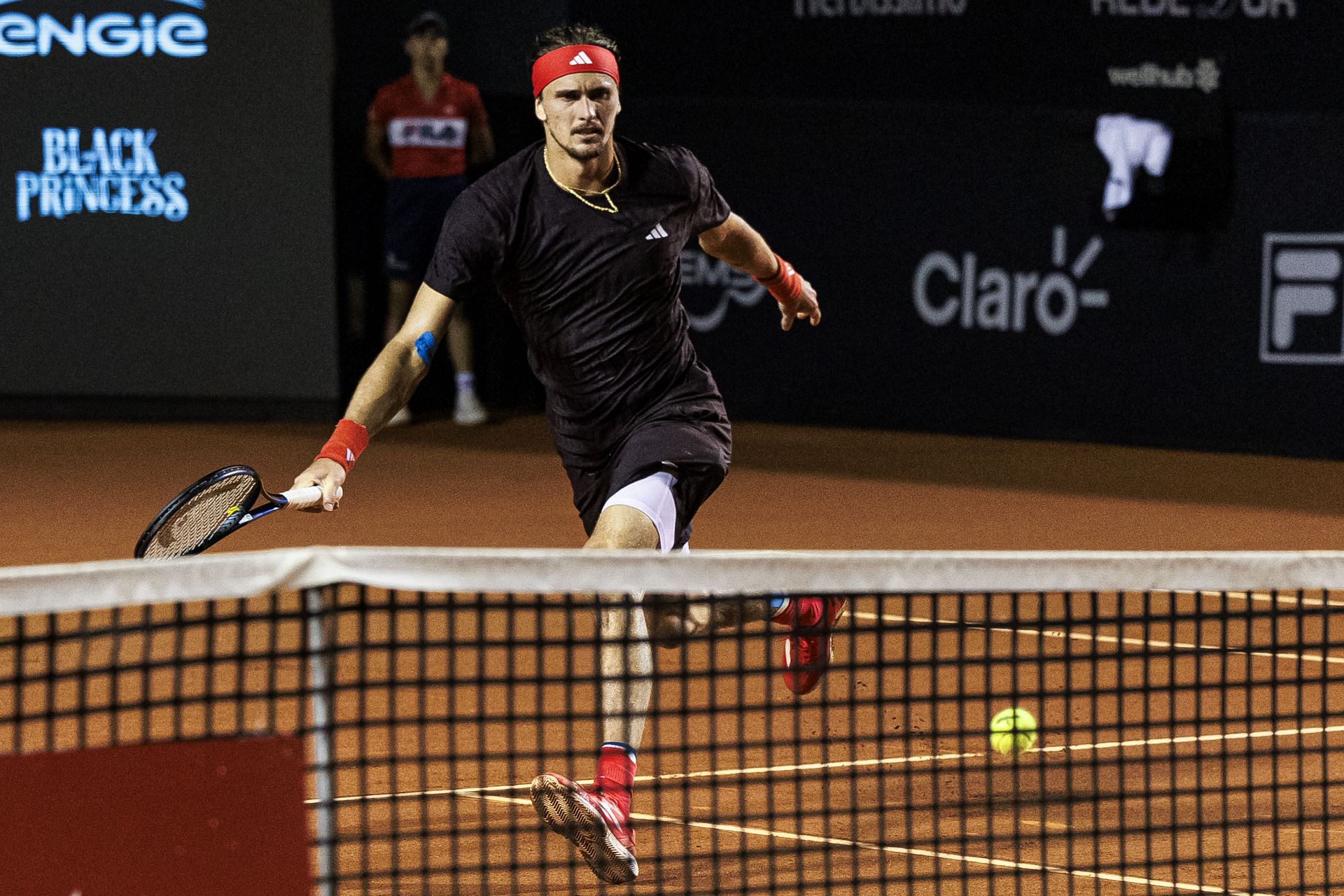 Alexander Zverev pictured at the ATP 500 Rio Open 2025 - Image Source: Getty