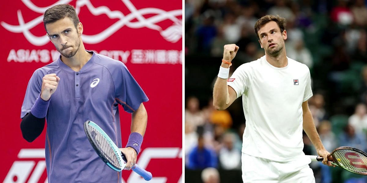 Lorenzo Musetti vs Quentin Halys is one of the second-round matches at the Miami Open 2025. (Photos: Getty)