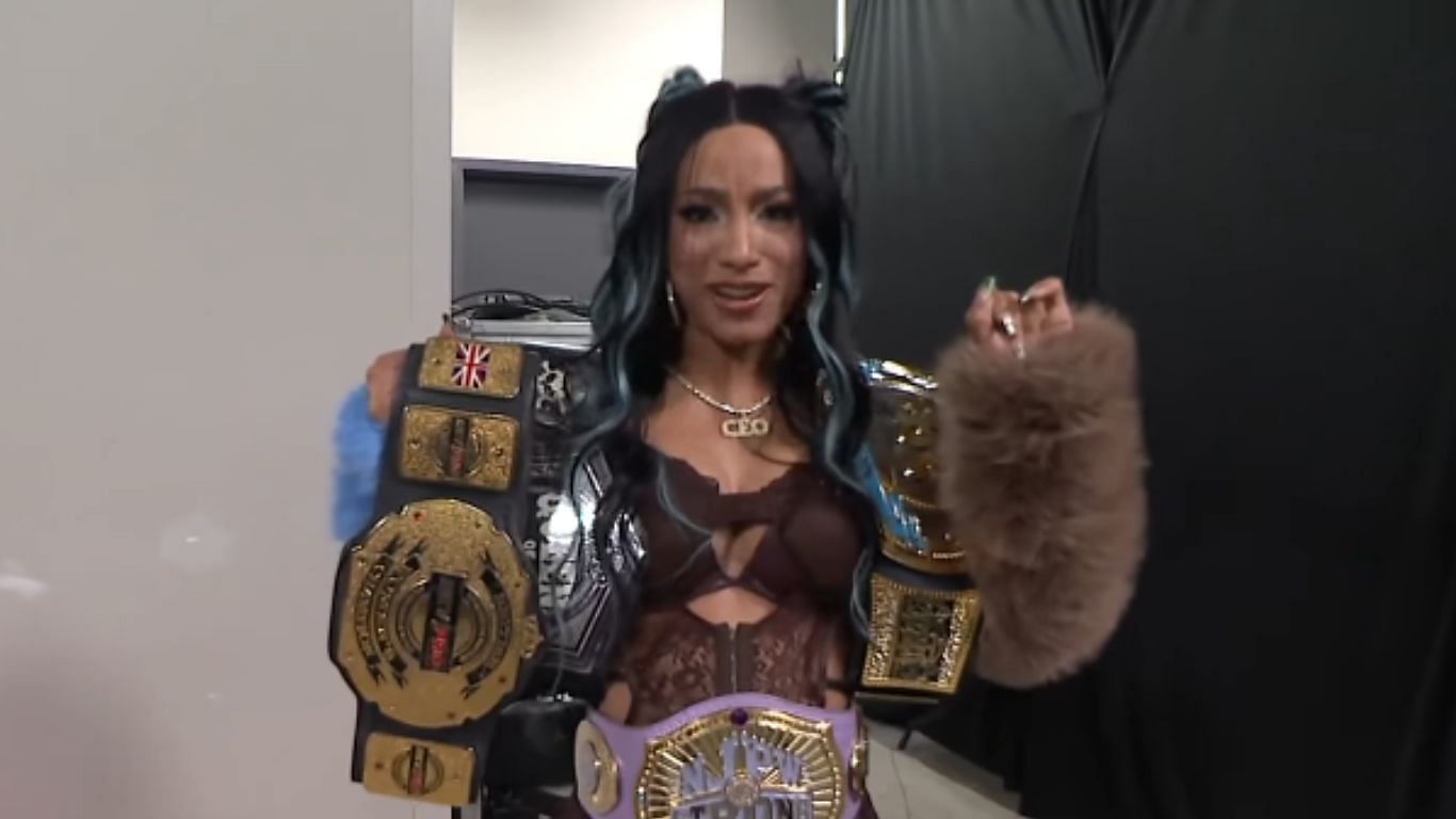 Mercedes Mone is the current TBS Champion [image credits: AEW Facebook]