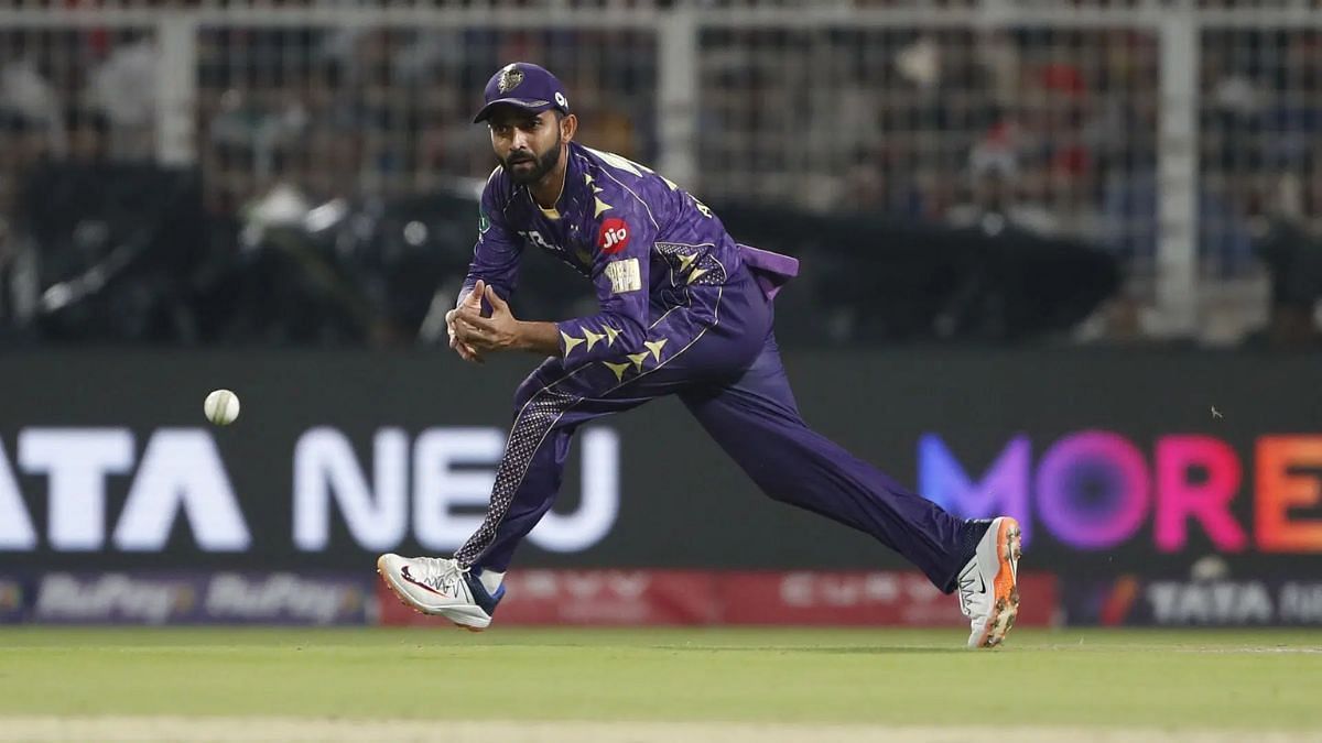 कोलकाता नाइट राइडर्स के कप्तान अजिंक्य रहाणे (Photo Credit_Getty)