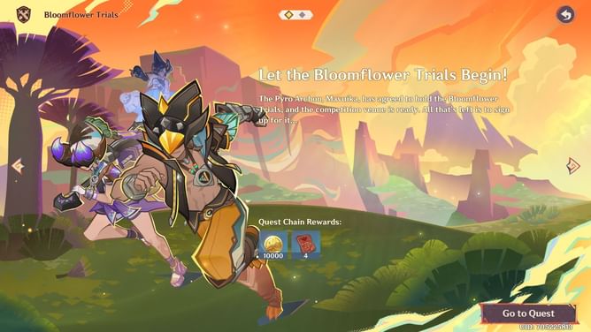 Genshin Impact Bloomflower Trials guide