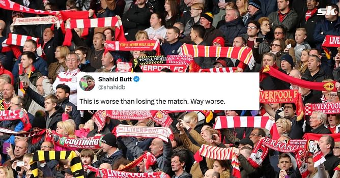 "They have cooked us", "Worse than losing the match" - Liverpool fans react as Virgil van Dijk spotted speaking with PSG CEO Nasser Al-Khelaifi