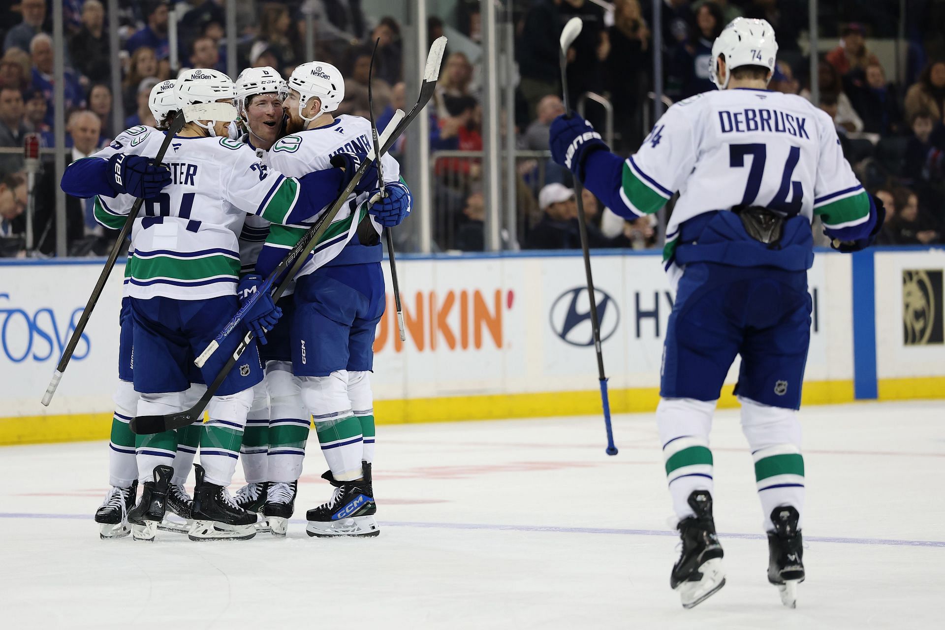 Vancouver Canucks v New York Rangers - Source: Getty