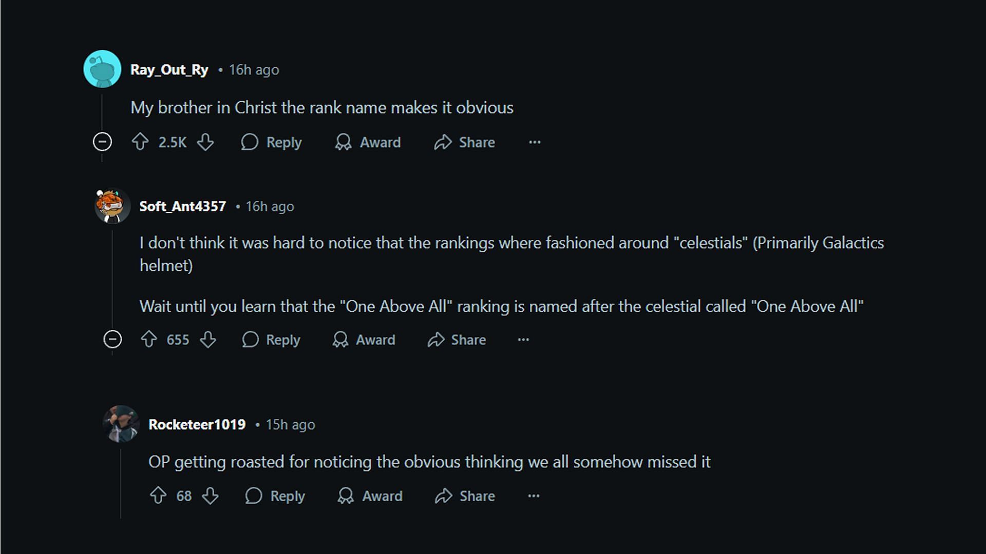 More comments from the community (Image via Reddit || r/MarvelRivals)