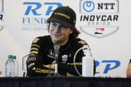 Colton Herta during a press conference at IndyCar's Grand Prix of St. Petersburg - Source: Getty