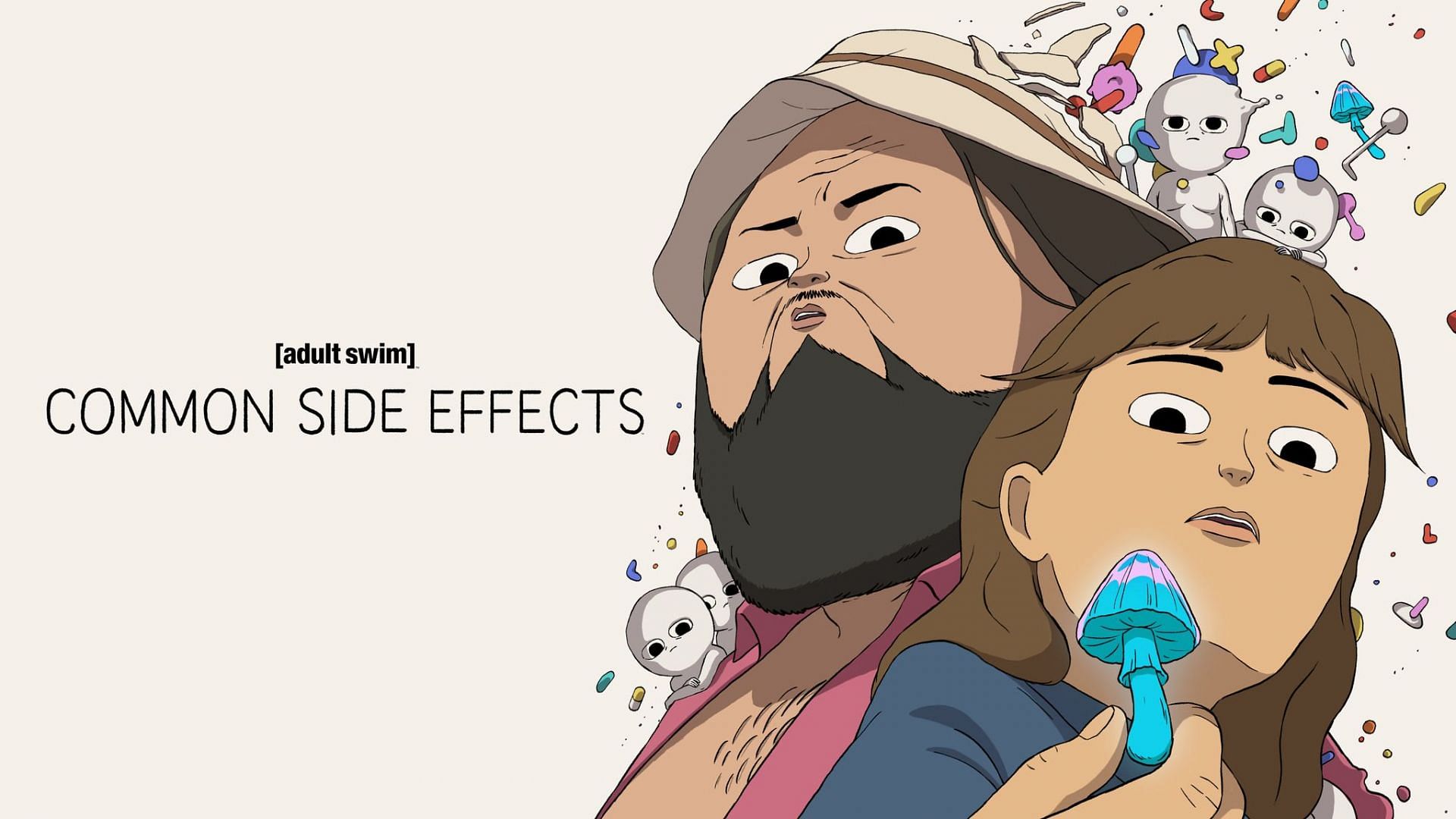 Artwork for Common Side Effects (Image via Adult Swim)