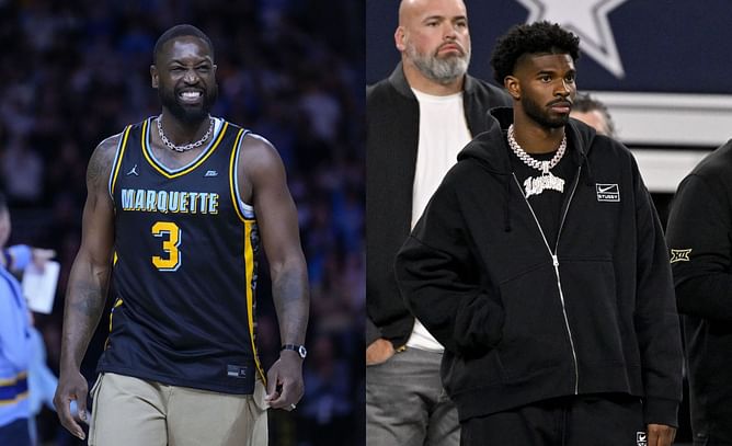 Dwyane Wade reacts in 3-words to Coach Prime's son Shedeur Sanders’ strong NFL pre-draft statetment