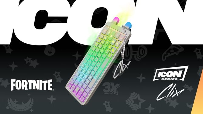 Fortnite leak suggests Clix's Back Bling could become a real keyboard