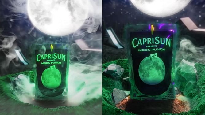 Capri Sun releases Glow-in-the-Dark Moon Punch in time for the total lunar eclipse