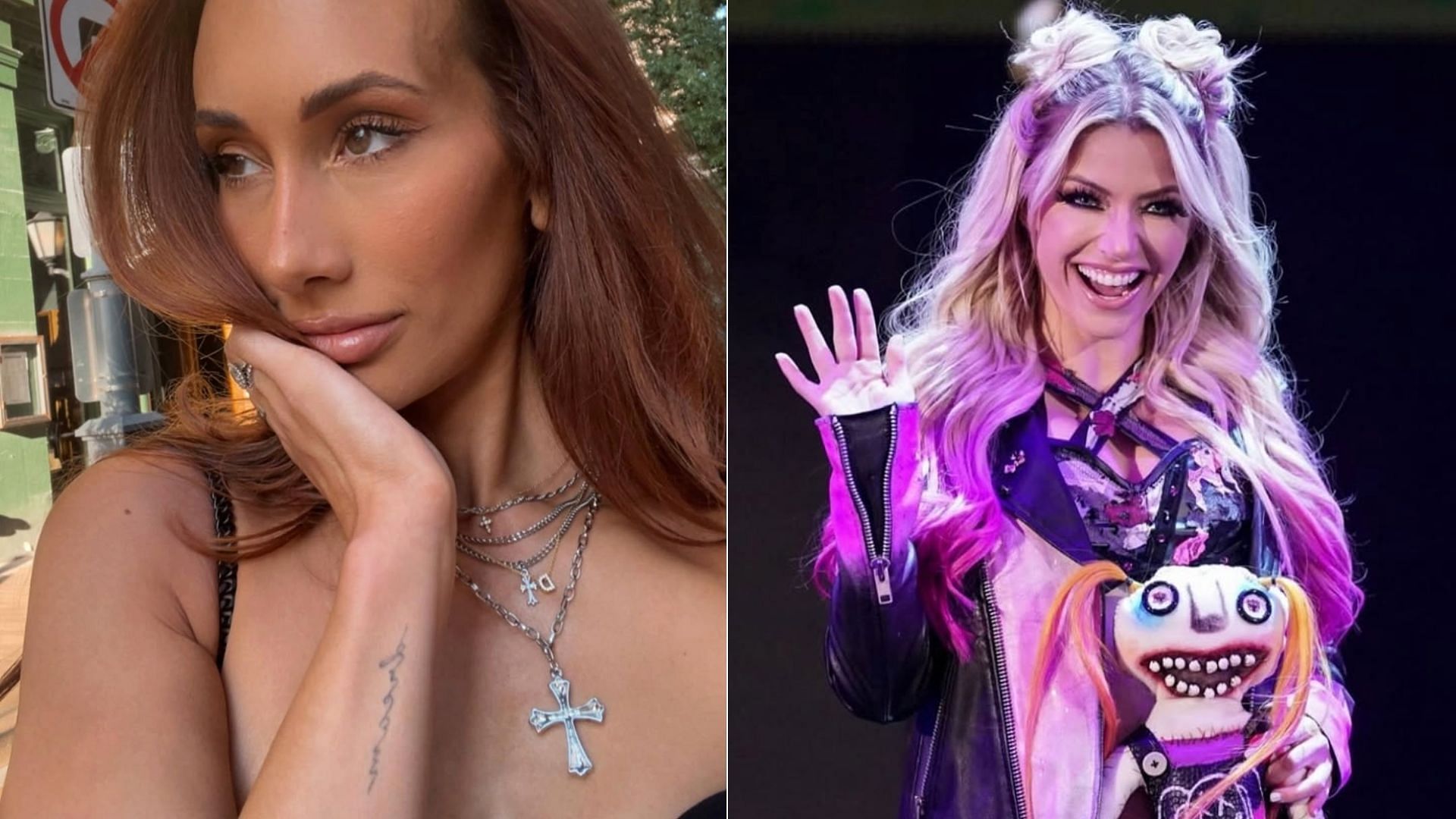 Carmella and Alex Bliss (Photos courtesy: stars