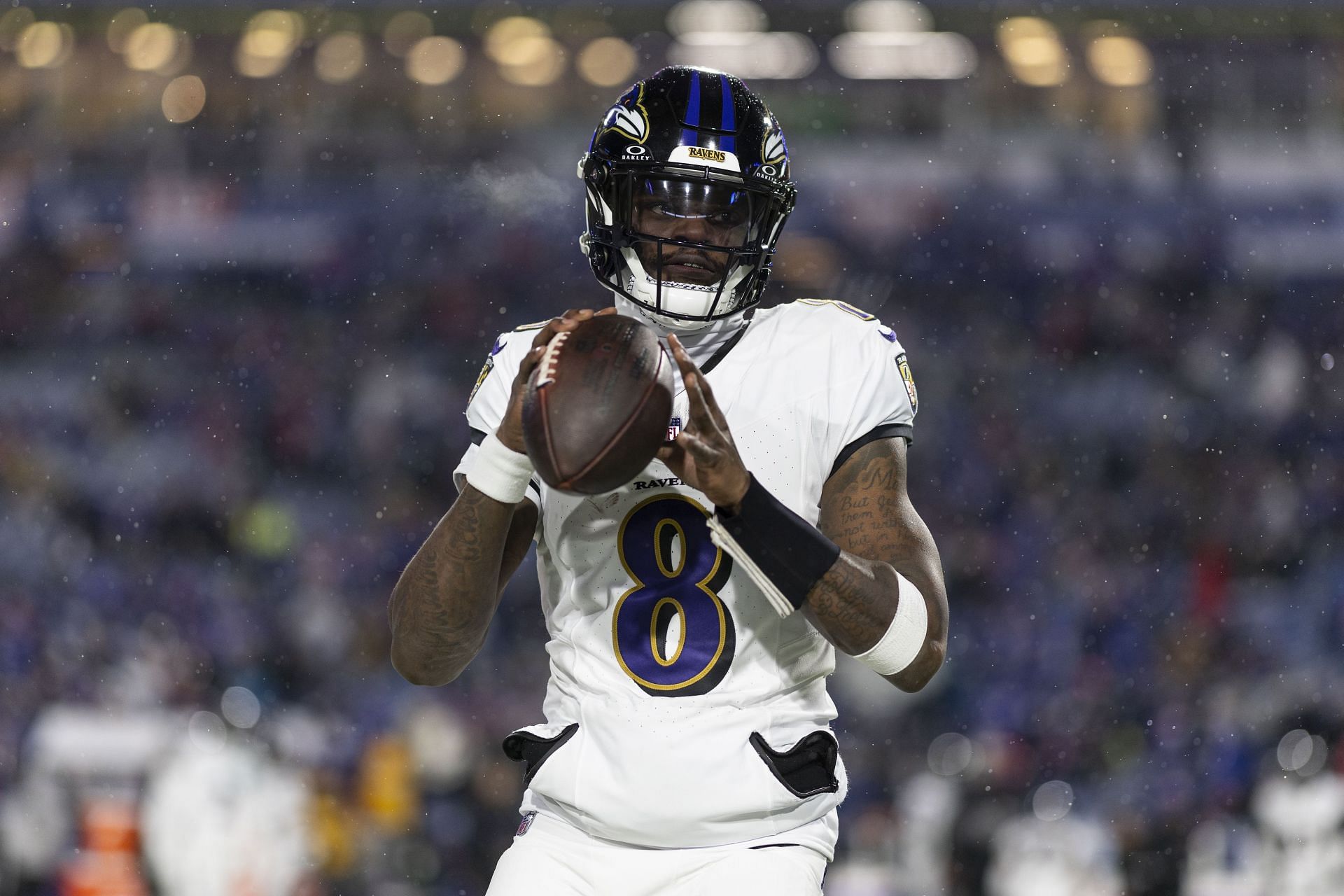 Lamar Jackson at Baltimore Ravens v Buffalo Bills - Source: Getty