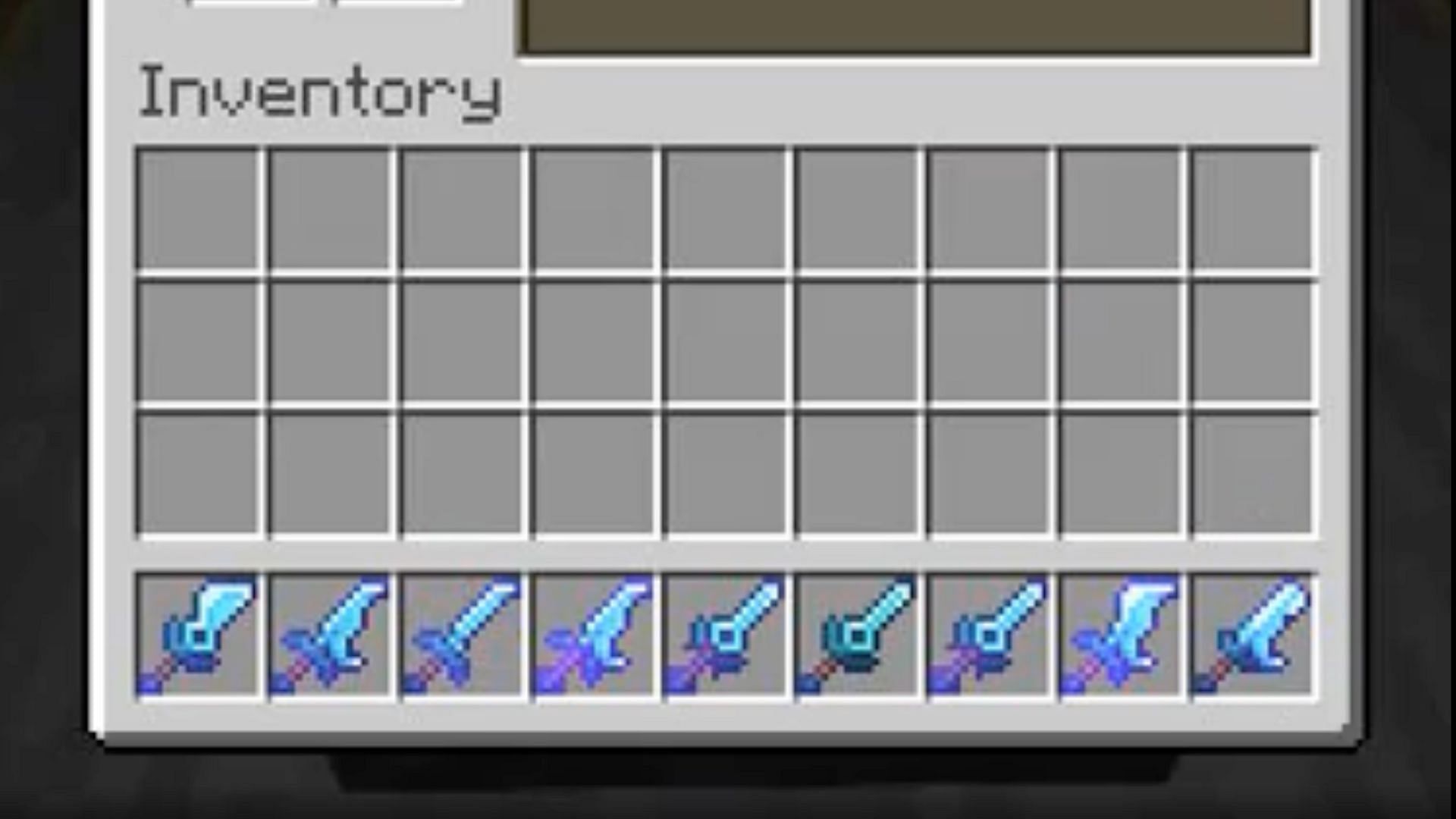 Minecraft player creates enchanted-sword textures