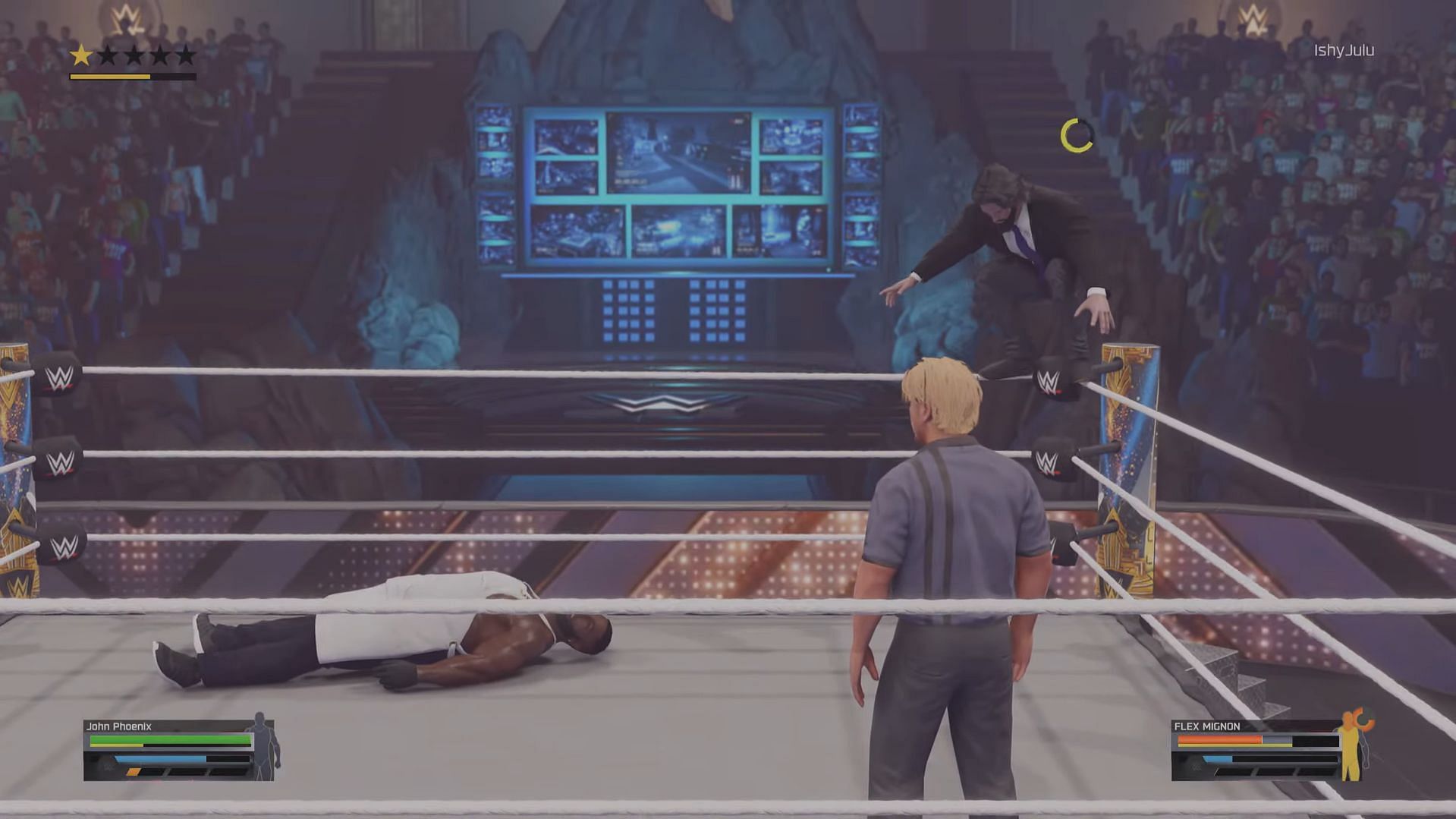 Chain Wrestling can give you tactical advantage (Image via 2K Games || YouTube/@BottomTier)