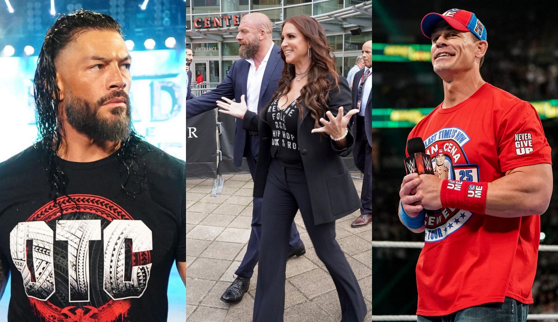 दिग्गज के शो में रोमन रेंस-जॉन सीना आएंगे नज़र (Photo: WWE.com)