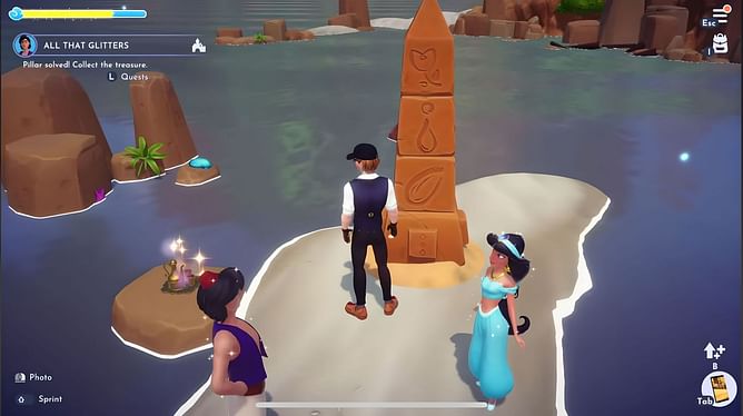 Disney Dreamlight Valley: All That Glitters quest