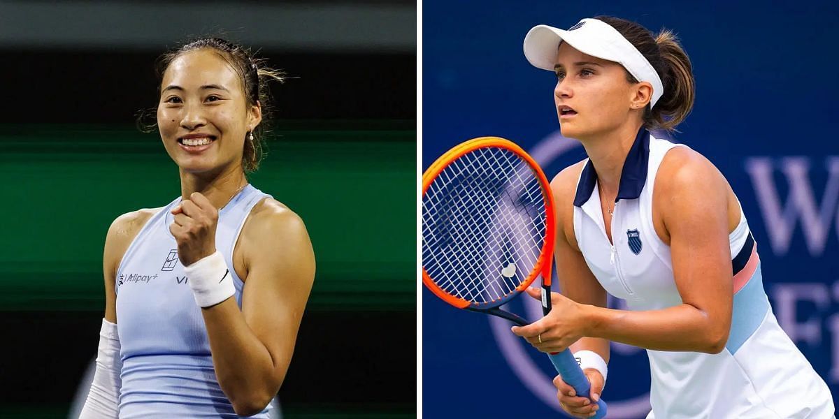 Zheng Qinwen vs Lauren Davis - Image Source: getty 