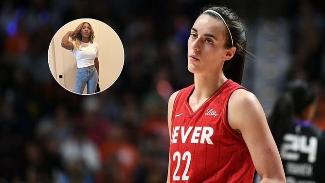 "Beat THE SERENA WILLIAMS BY 100 GRAND": Fans react as Caitlin Clark's one-of-a-kind card sells for record-shattering $366K