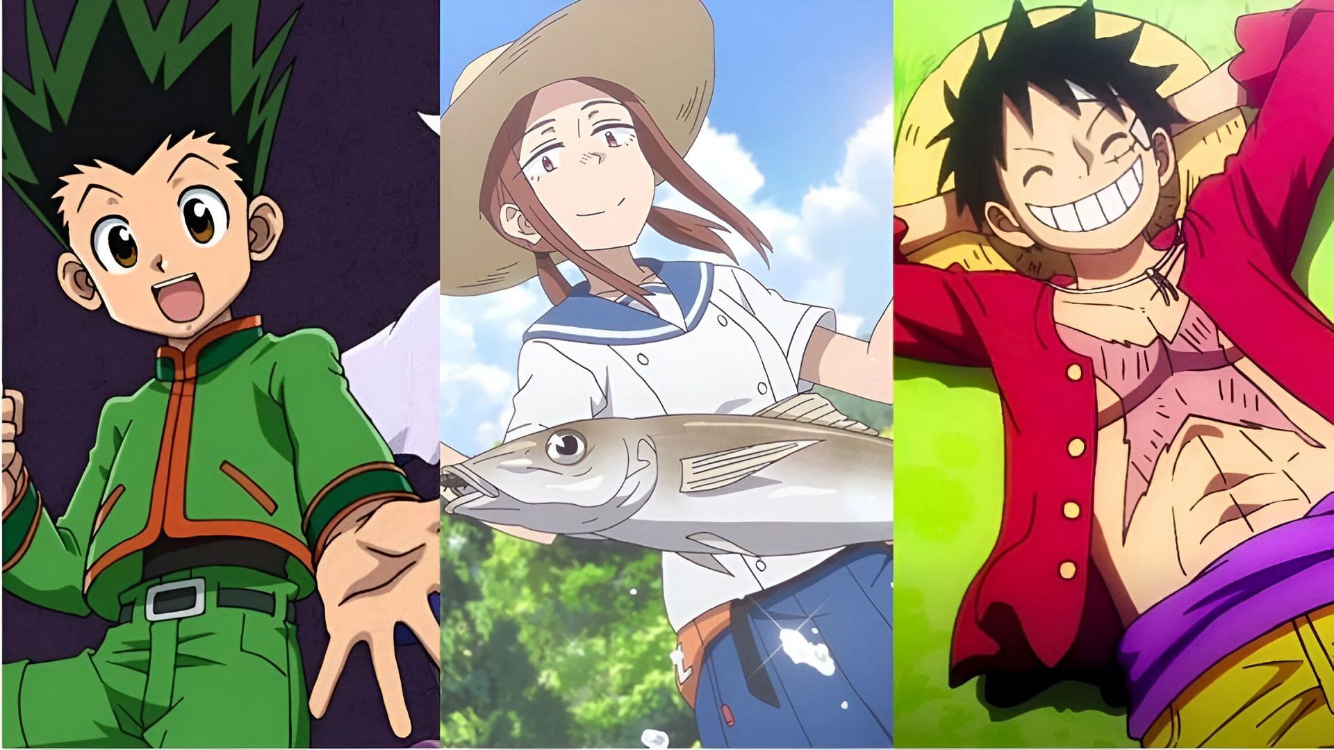 10 anime characters who love fishing (Image via Madhouse, Toei Animation, Doga Kobo)