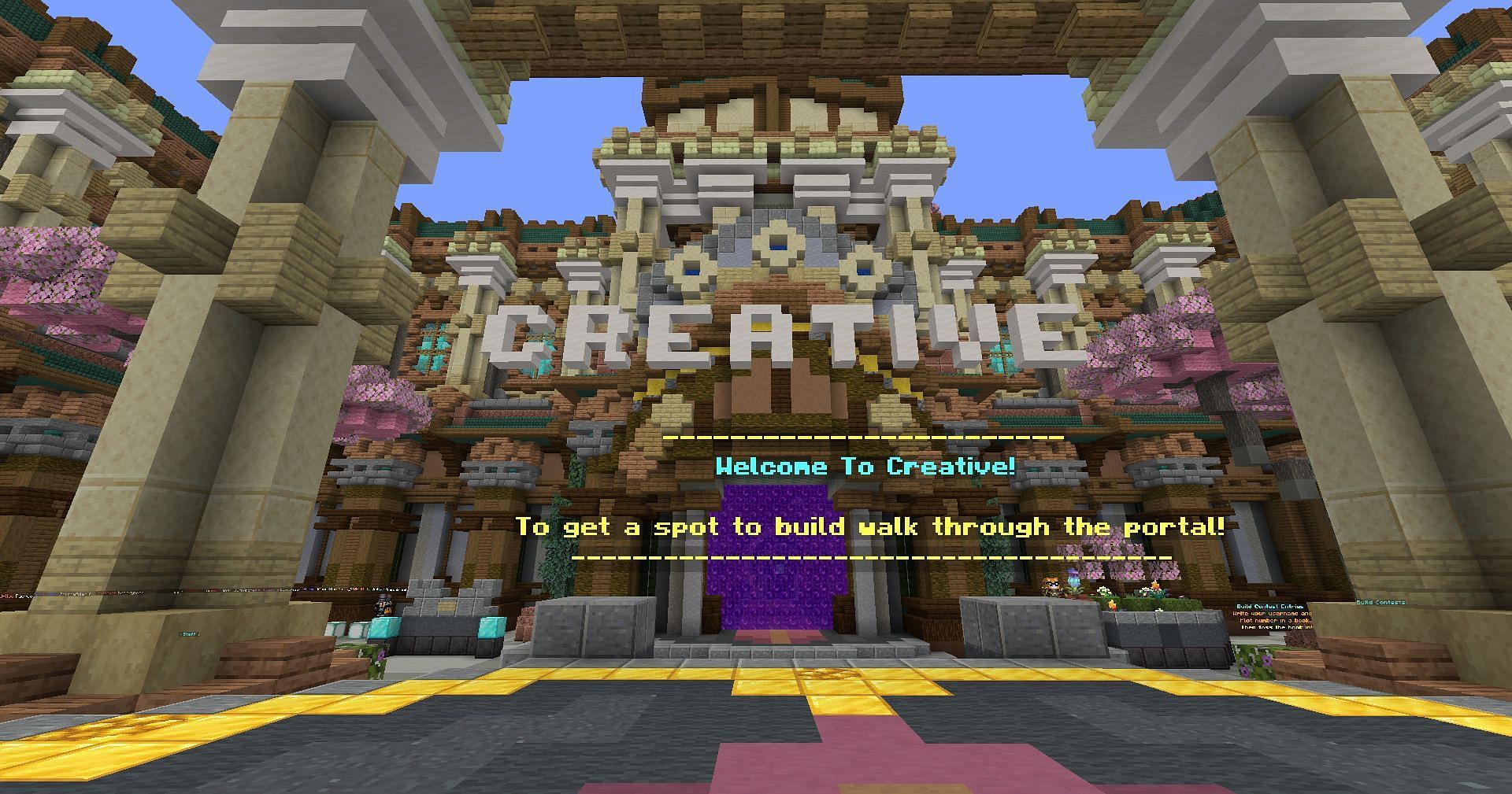 CatsCraft is an incredible server (Image via Mojang Studios)