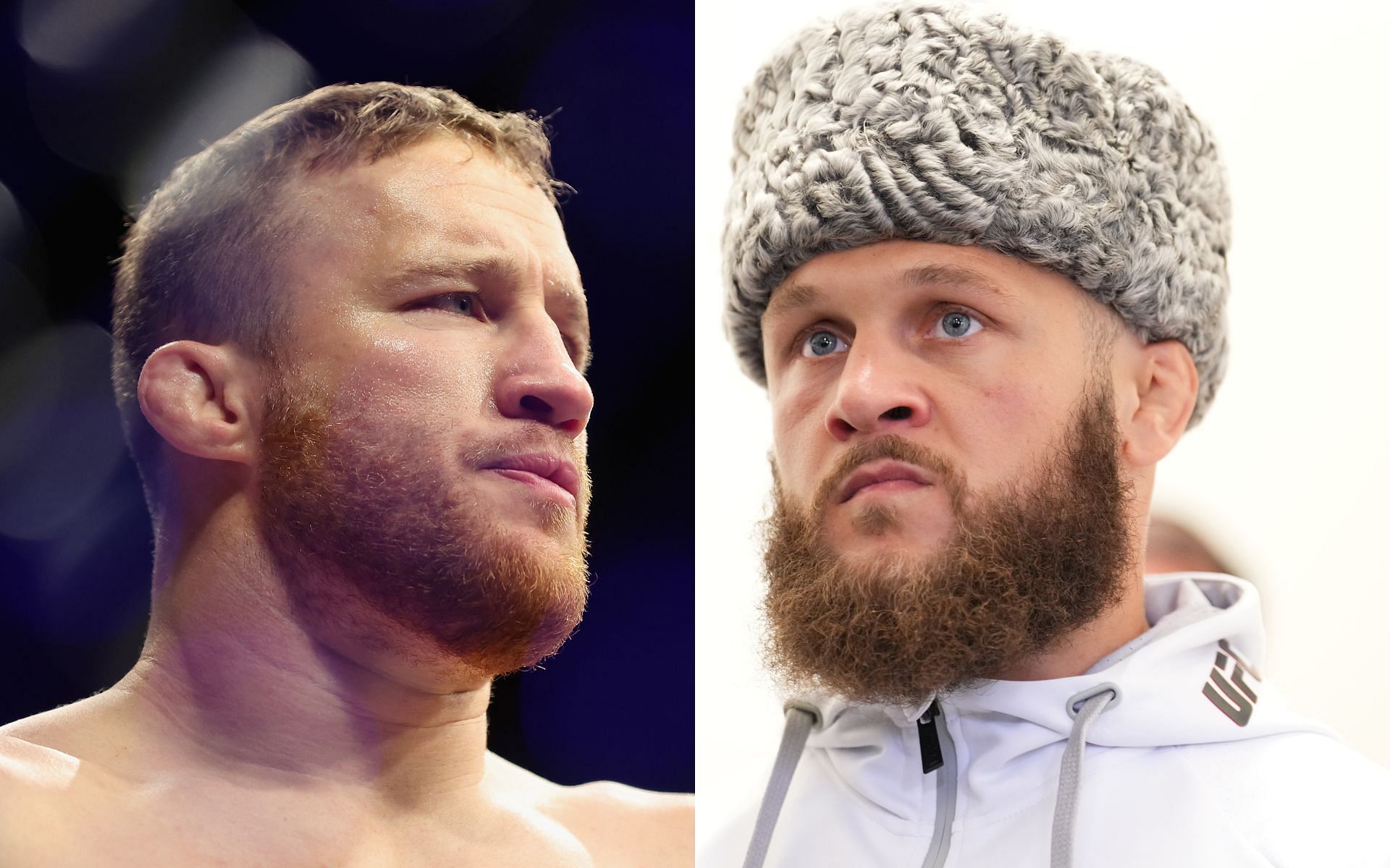 Justin Gaethje (left) and Rafael Fiziev (right) will clash in a highly anticipated lightweight match at UFC 313 [Images courtesy: Getty Images]