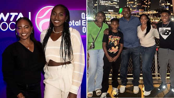 Coco Gauff's mother sends her love to American & her two brothers Corey & Cameron as they celebrate WTA superstar's 21st birthday
