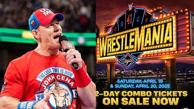 John Cena's WrestleMania 41 opponent confirmed