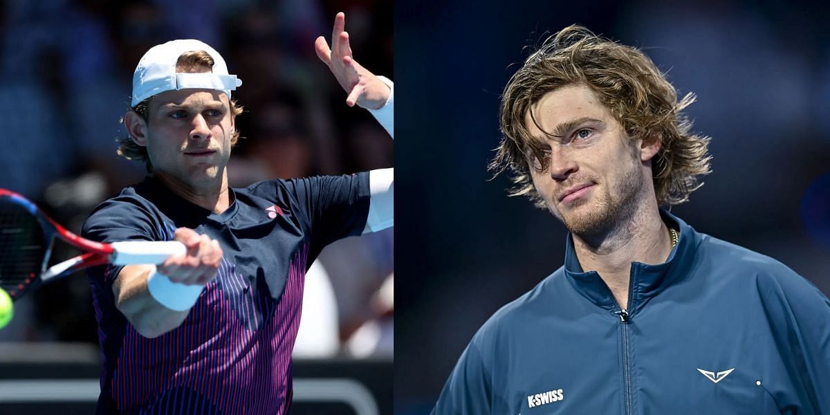 Zizou Bergs (Left), Andrey Rublev (Right) - Via Getty