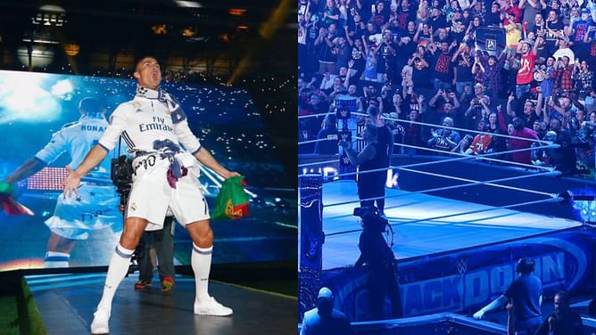 [WATCH] WWE Superstar hits Cristiano Ronaldo's iconic "Siu" celebration during a major match on WWE SmackDown