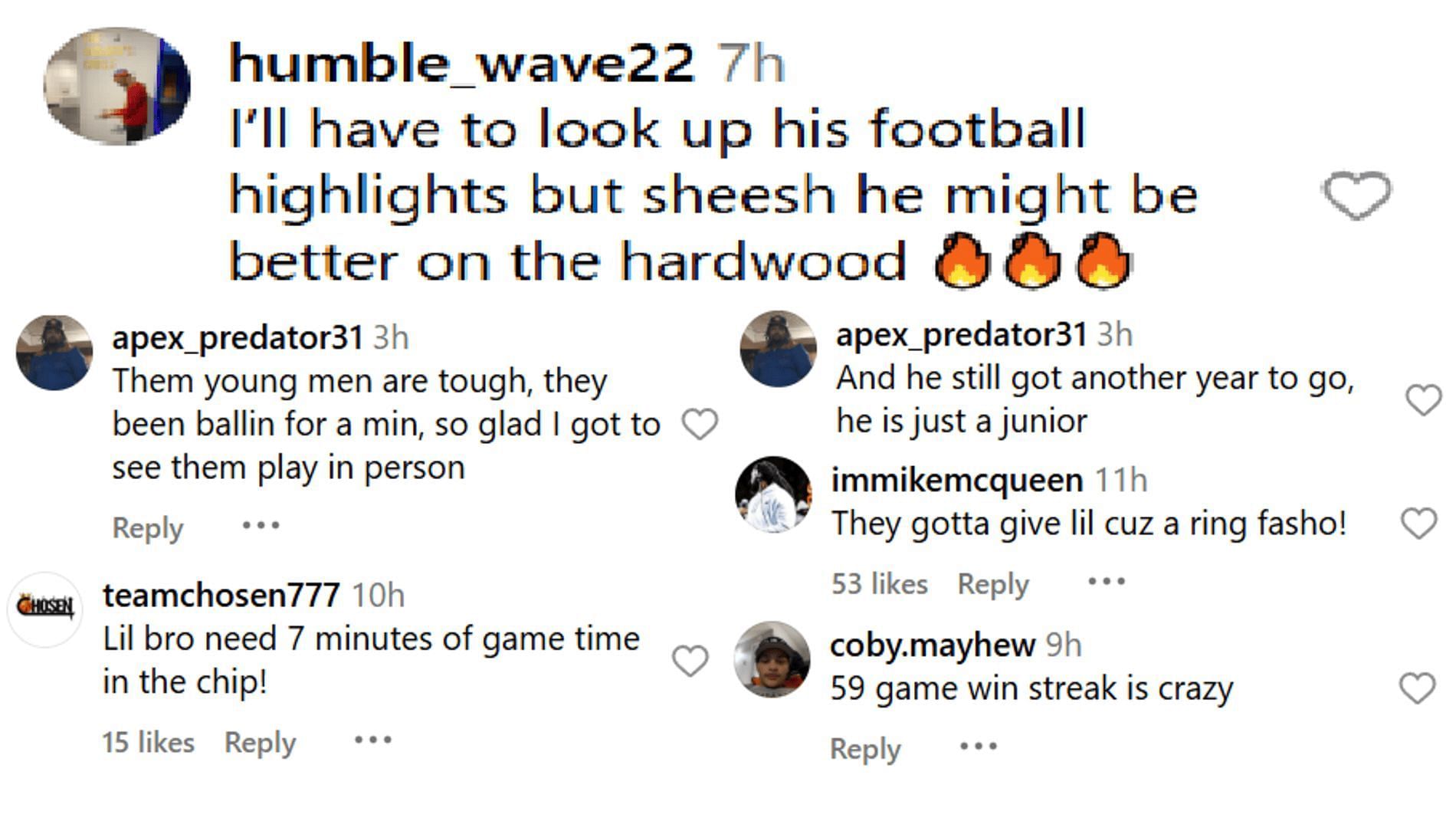 Fans react to Kendre Harrison leading Reidsville to the 2A state final (Source: Instagram/ slam_hs)