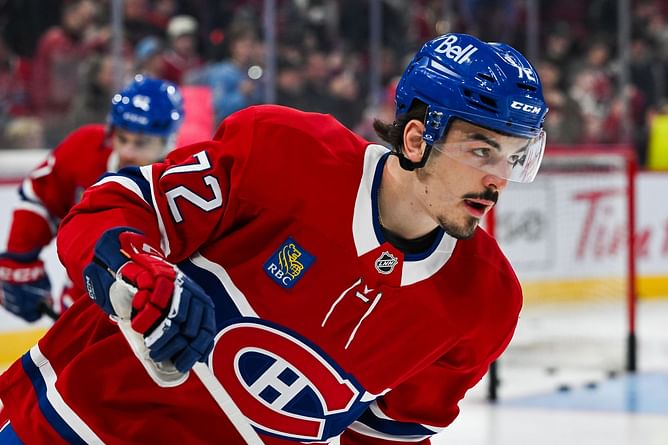 WATCH: Arber Xhekaj attacks Adam Larsson for colliding with Habs goalie, Juraj Slafkovsky roughs up Eeli Tolvanen in ensuing chaos