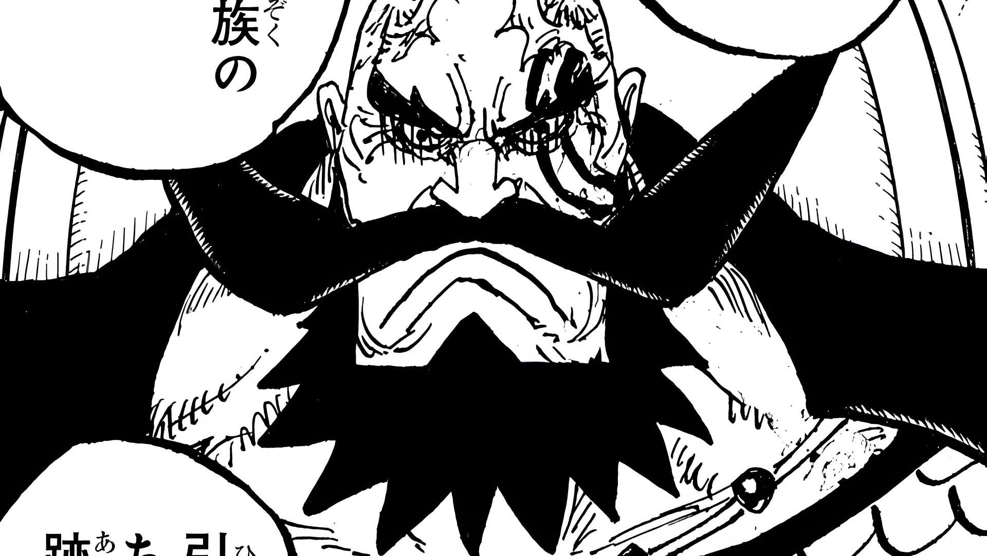 King Harald as seen in the manga (Image via Eiichiro Oda/Shueisha)