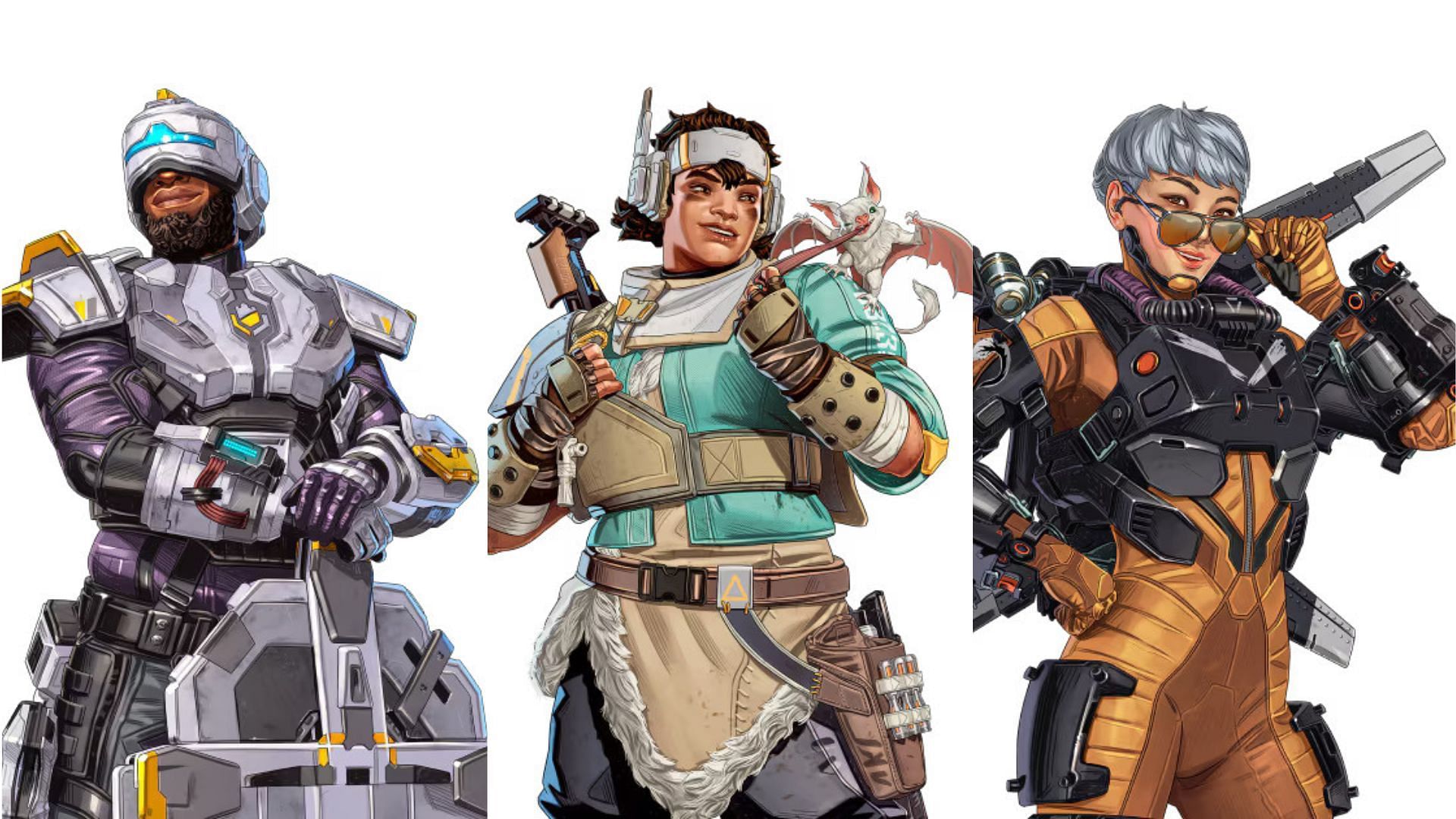 Legends with the highest win-rate in Apex Legends Season 24 (Image via EA)