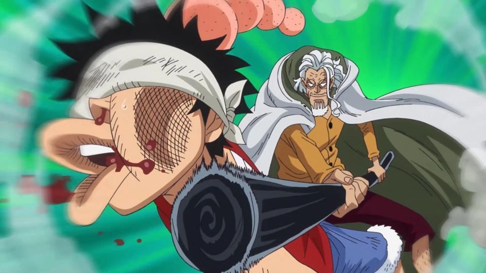 Monkey D. Luffy in One Piece.