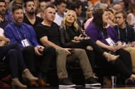 Mike and Jessica Trout at Oklahoma City Thunder v Phoenix Suns - Source: Getty