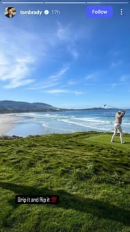 Tom Brady's Instagram story