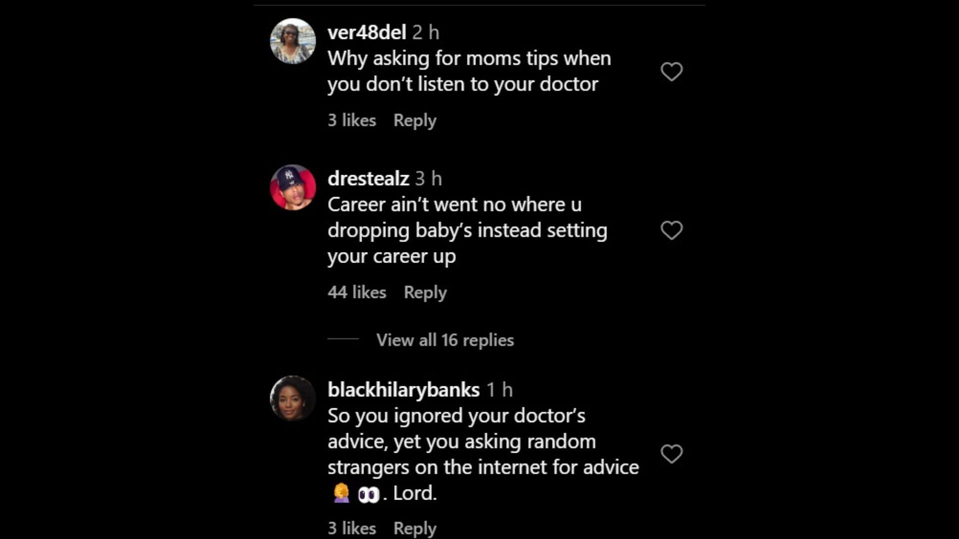 Netizens talking about the rapper&#039;s pregnancy. [Image via Instagram/@theshaderoom]