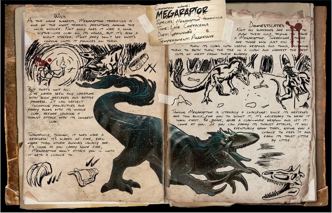 Megaraptor has unmatched reflexes, say dossier (Image via SurviveTheArk Forum)