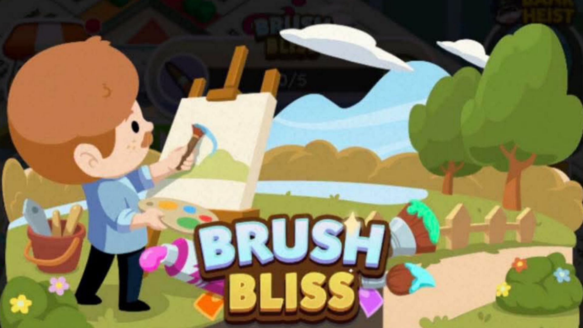 Monopoly Go Brush Bliss event offers great rewards (Image via Scopely)