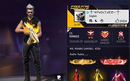 Mr. Mannu Gaming की Free Fire MAX ID, स्टैट्स और अन्य जानकारी