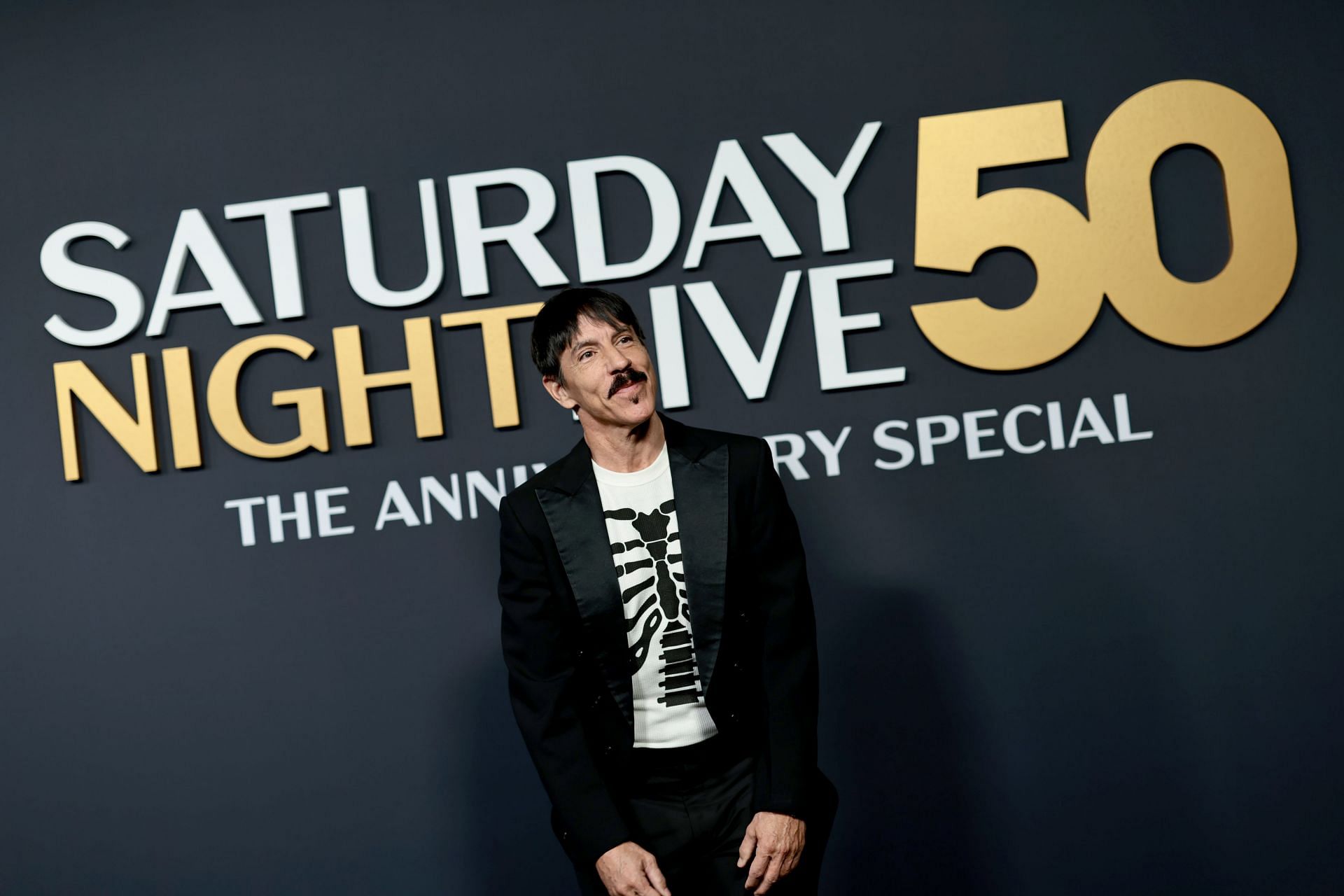 Anthony Kiedis at the SNL50: The Anniversary Special - Source: Getty