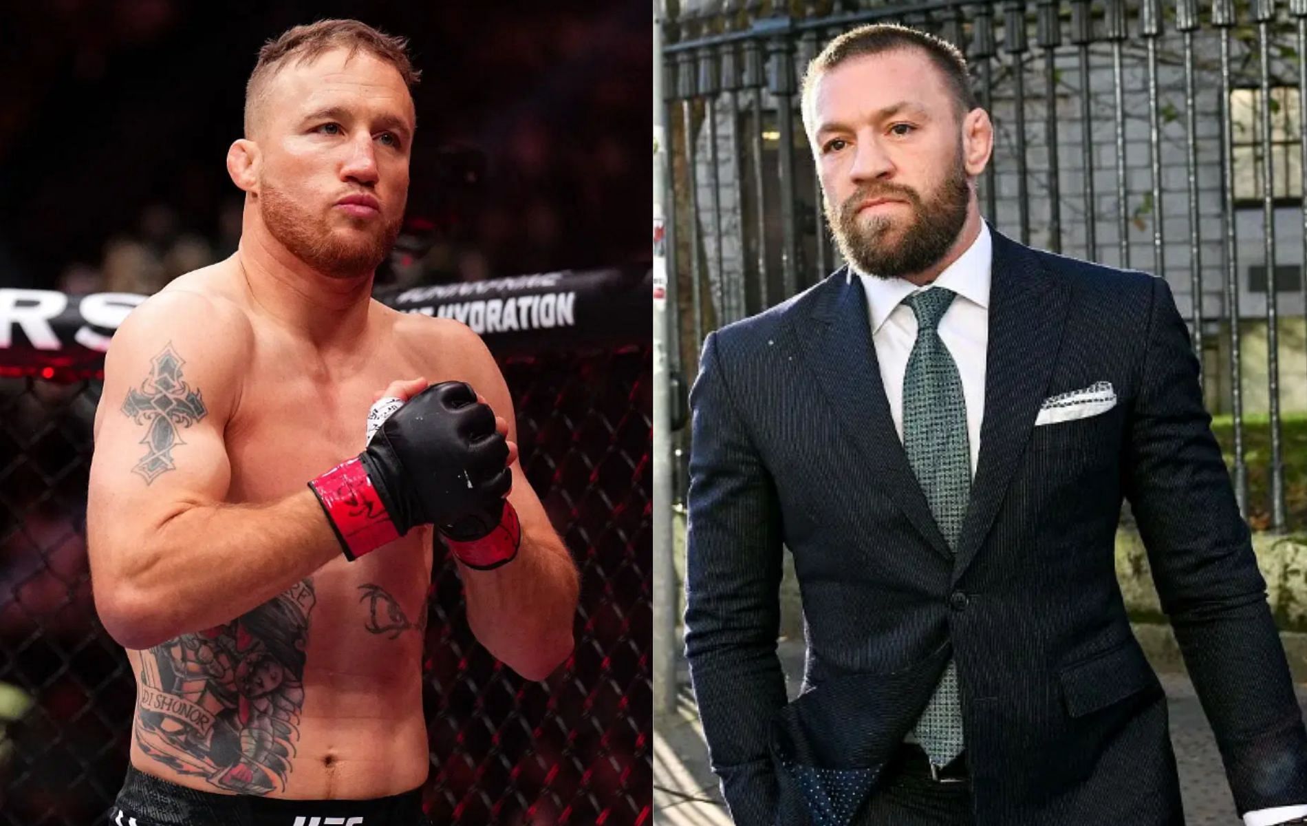 Justin Gaethje once dissed Conor McGregor claiming he had better timing. [Image Courtesy: Getty Images]