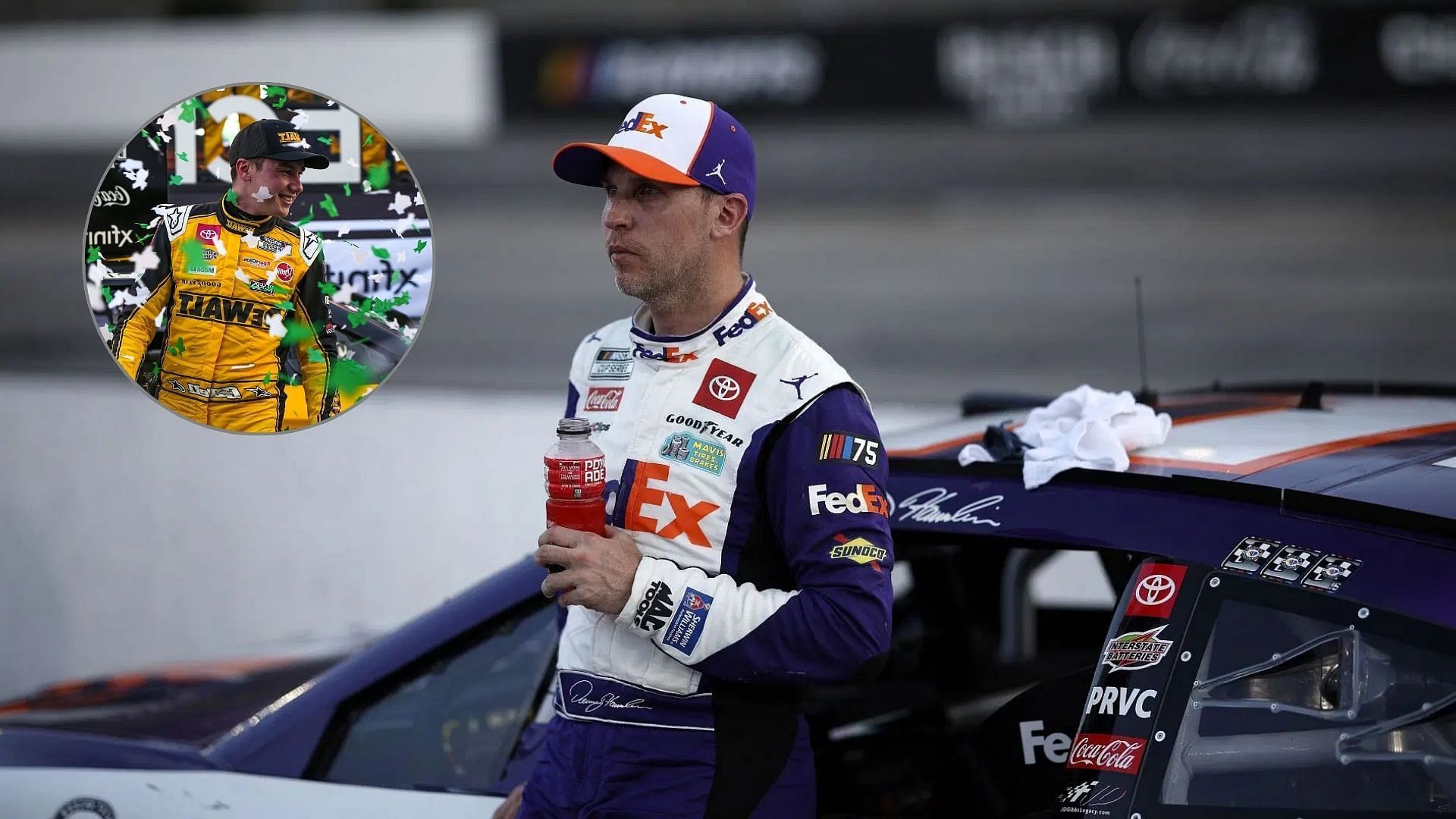 Denny Hamlin makes feelings clear about Christopher Bell