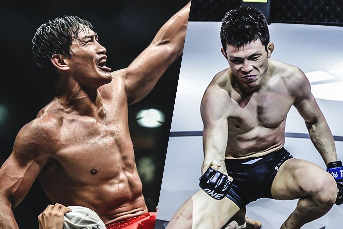 Eduard Folayang (left) and Shinya Aoki (right) | Image credit: ONE Championship